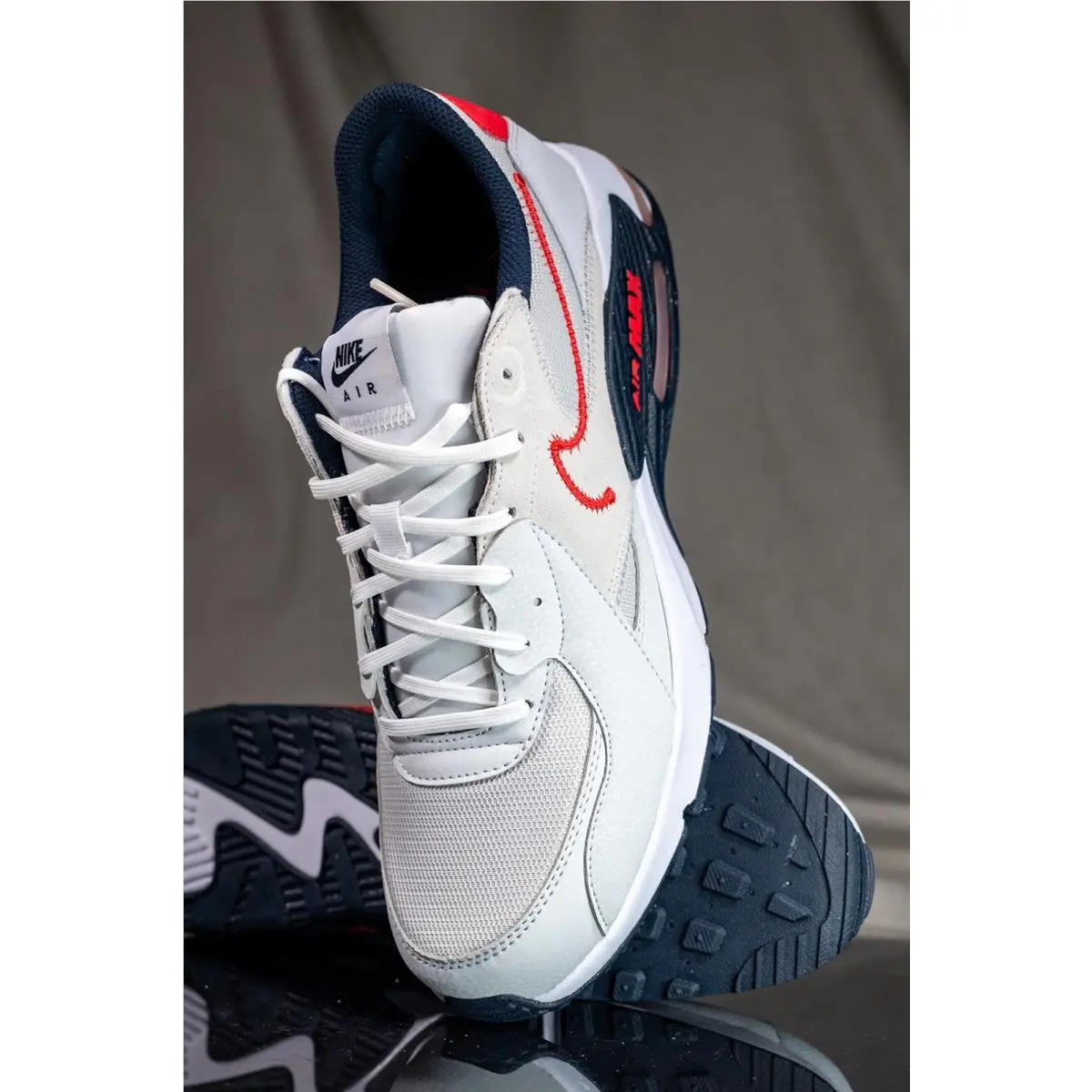 Nike shoes - Nike Air Max Excee - Air Max Excee - DZ0795 - PHONTON DUST/ TRACK RED (UPC: 196607814819) 0