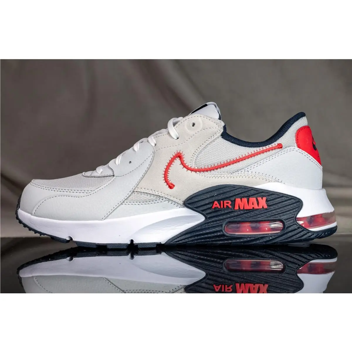 Nike shoes - Nike Air Max Excee - Air Max Excee - DZ0795 - PHONTON DUST/ TRACK RED (UPC: 196607814819) 1