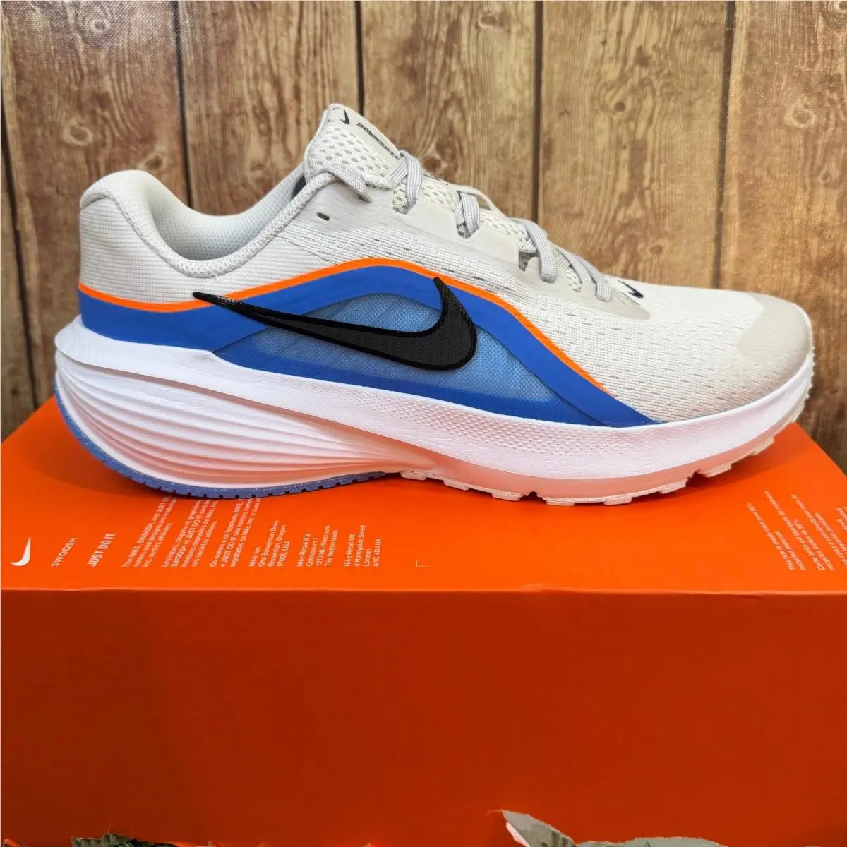Nike Downshifter 14 Running Shoes Mens 10.5 Platinum Tint Lightweight Breathable