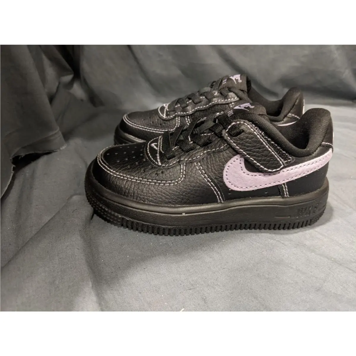 Nike shoes - Nike Air Force 1 - Air Force - Black (UPC: 197863468723) 10