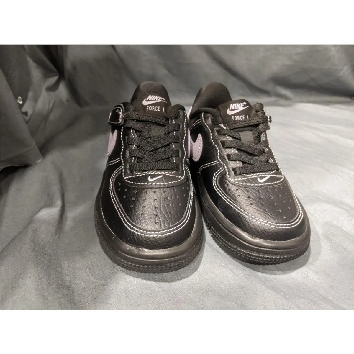 Nike shoes - Nike Air Force 1 - Air Force - Black (UPC: 197863468723) 11