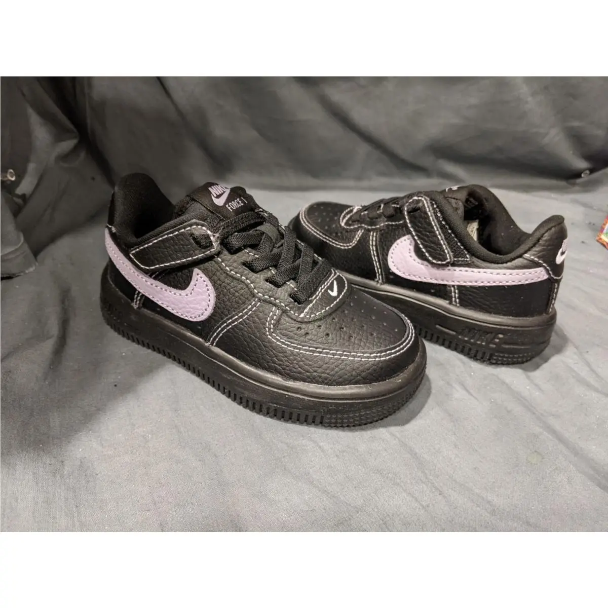 Nike shoes - Nike Air Force 1 - Air Force - Black (UPC: 197863468723) 12