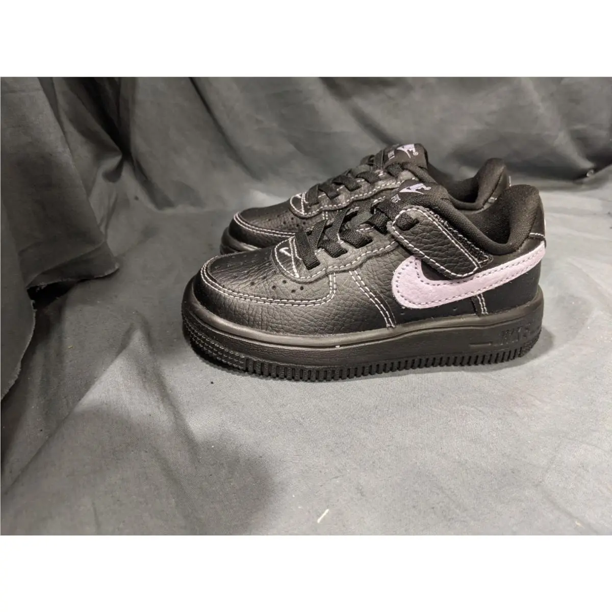 Nike shoes - Nike Air Force 1 - Air Force - Black (UPC: 197863468723) 2