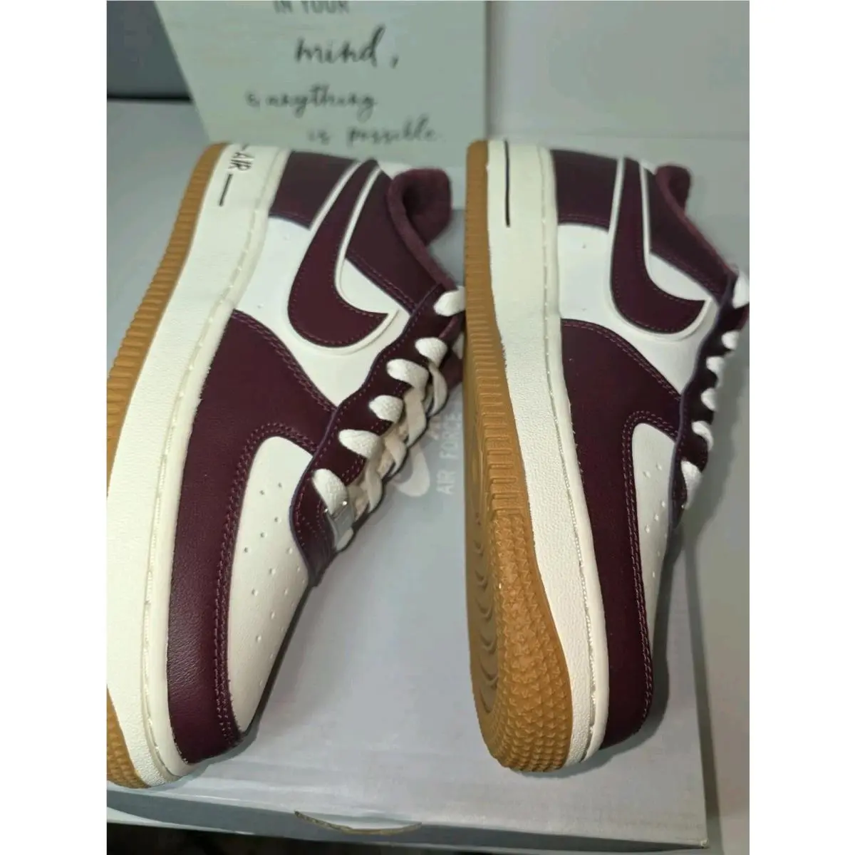 Nike shoes - Nike Air Force 1 - Air Force - Red 4