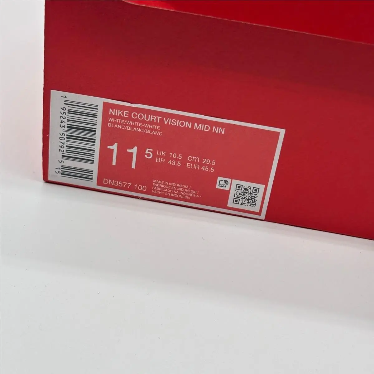 Nike shoes - Nike Court Vision Mid NN - White 0