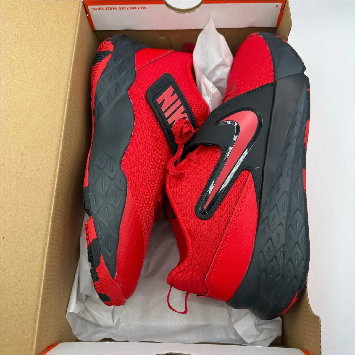 Nike shoes - Team Hustle D 12 (GS) - Red 4