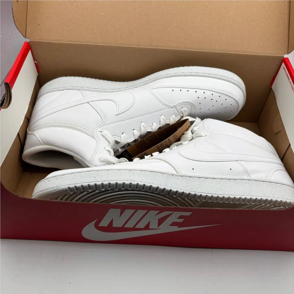 Nike shoes - Nike Court Vision Mid NN - White 5
