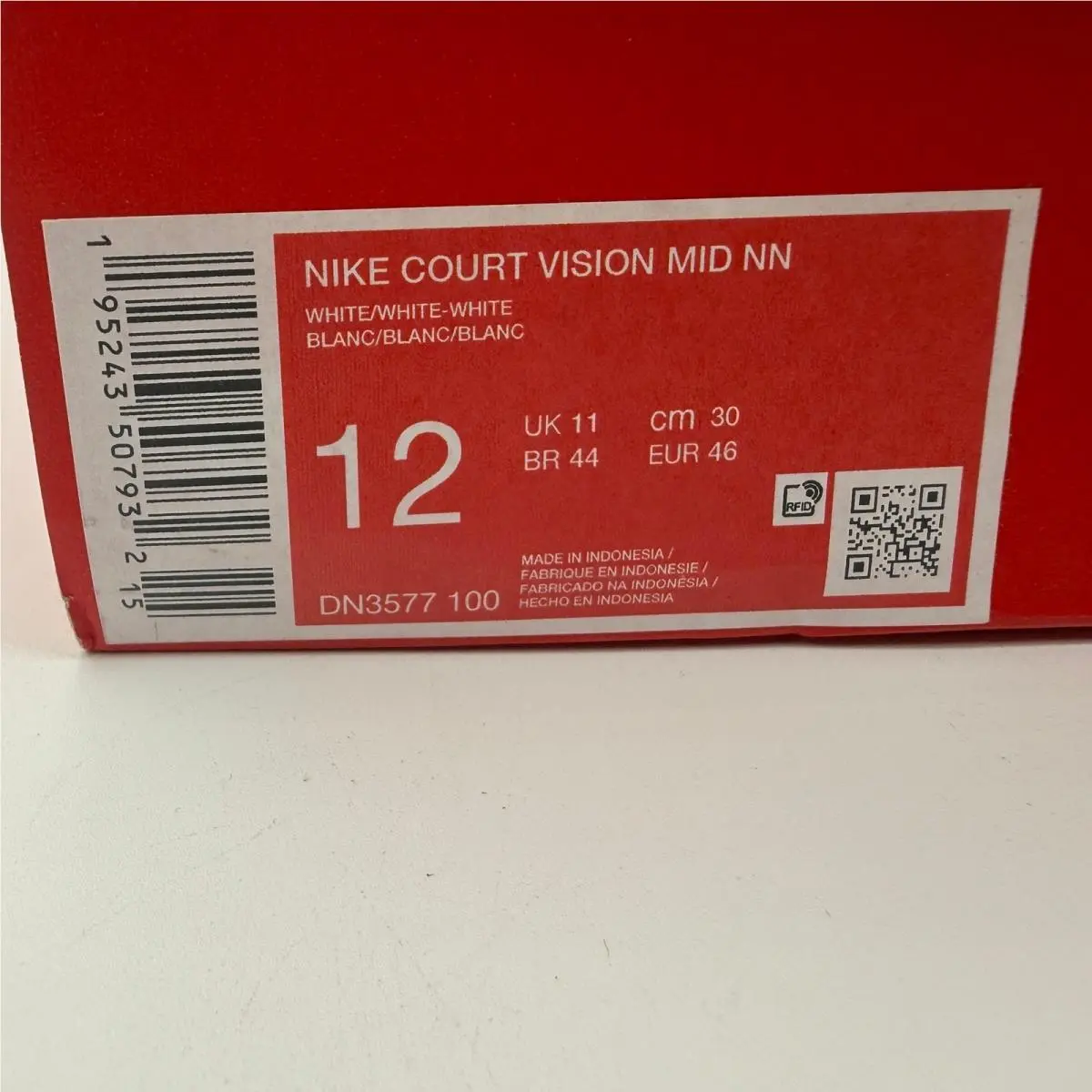 Nike shoes - Court Vision Mid NN - Court Vision Mid - White 0