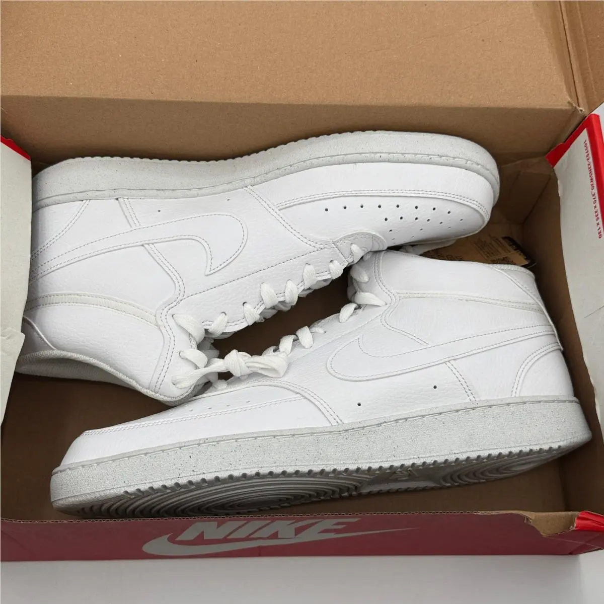 Nike shoes - Court Vision Mid NN - Court Vision Mid - White 2