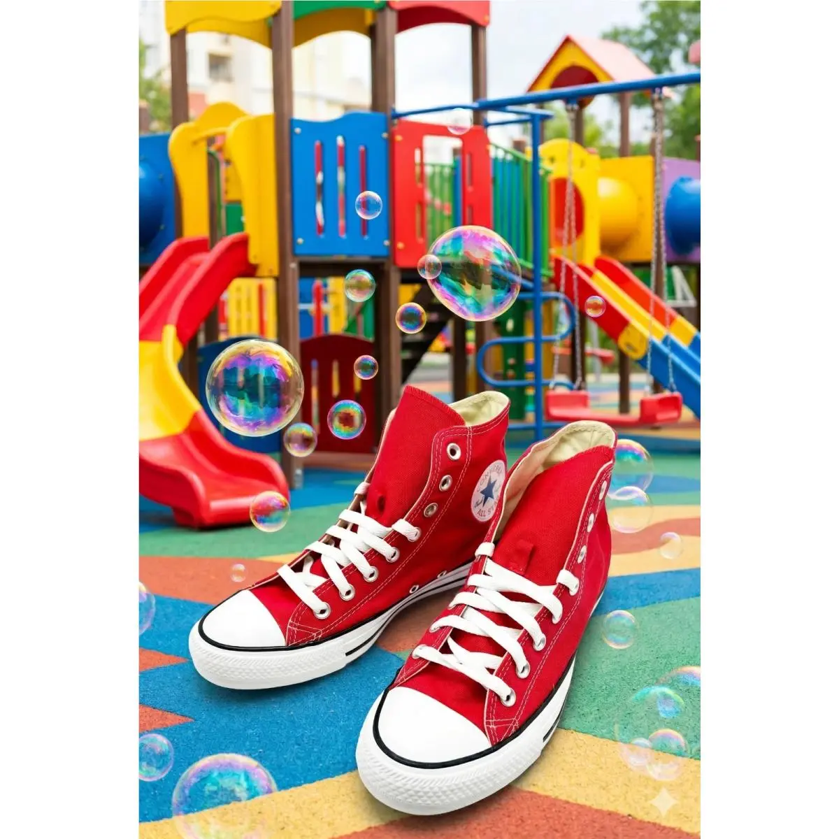Converse shoes - Converse Chuck Taylor All Star High Top - M9621 - Red 4