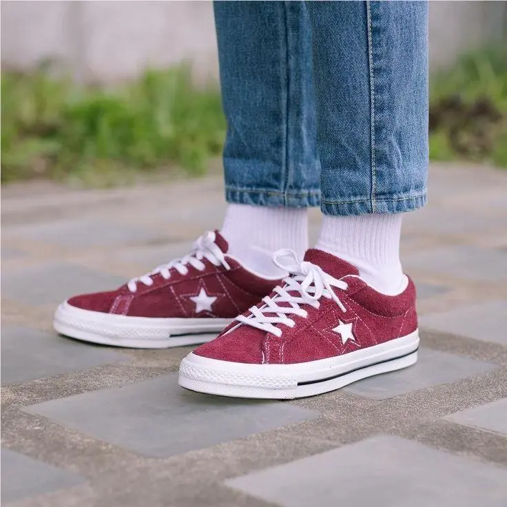 Converse shoes - Converse Cons - Cons - A07893C - Red 8