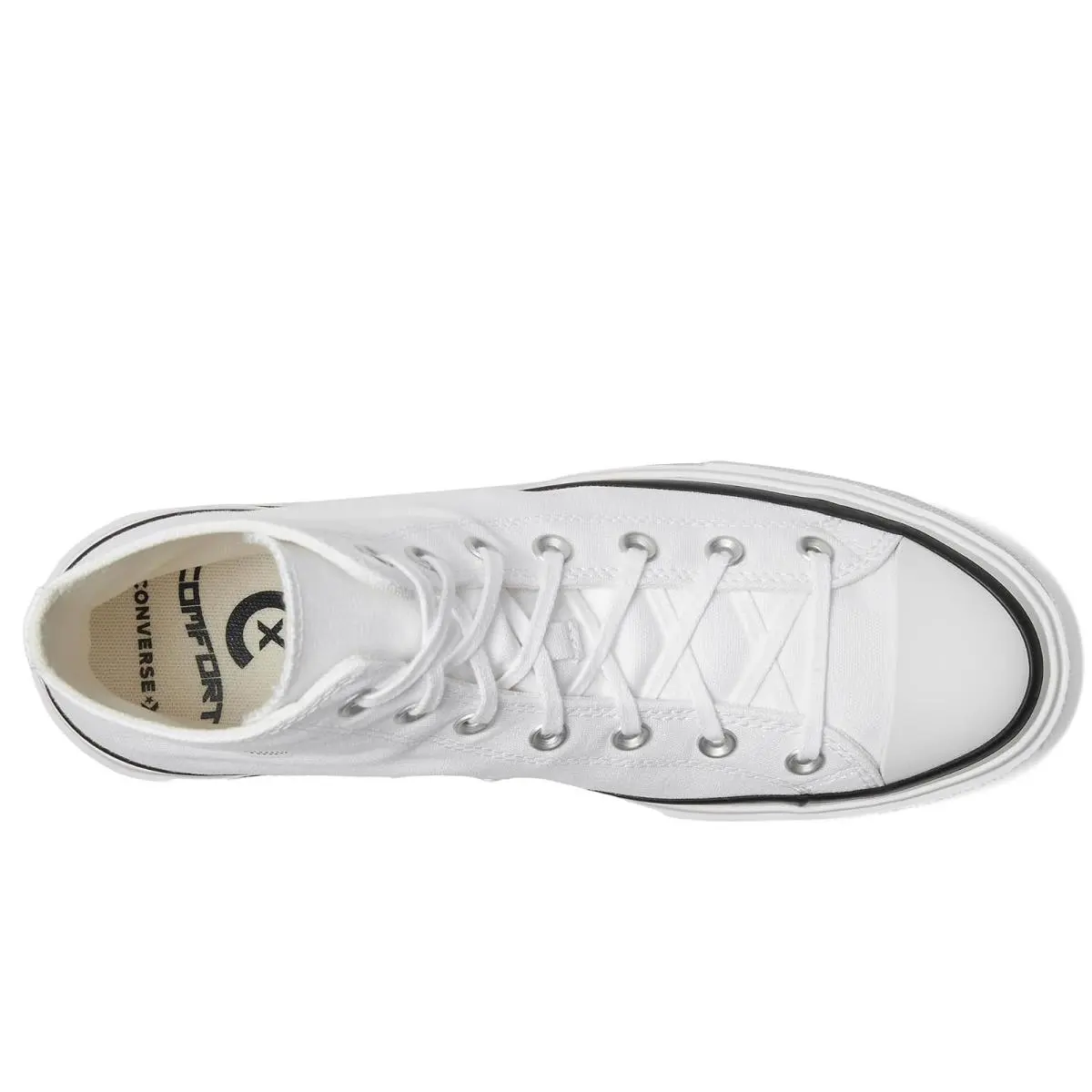 Converse shoes - White/Black/White 0