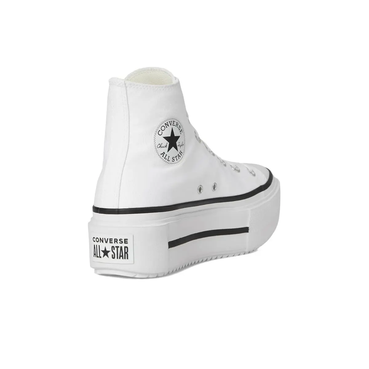 Converse shoes - White/Black/White 3
