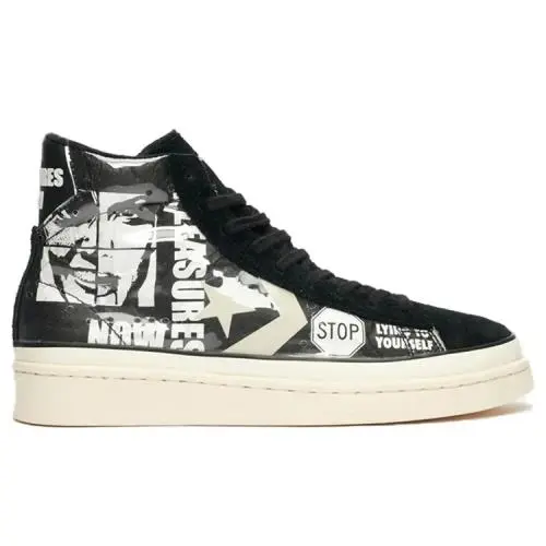 Converse shoes - Converse Pro Leather Mid - Pro Leather Mid - 165602C - Black 5