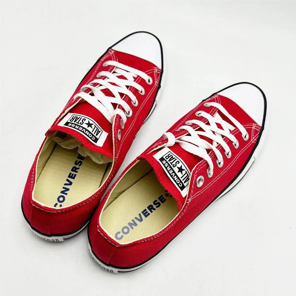 Converse shoes - Converse Chuck Taylor All Star Low Top - M9696 - Red 12