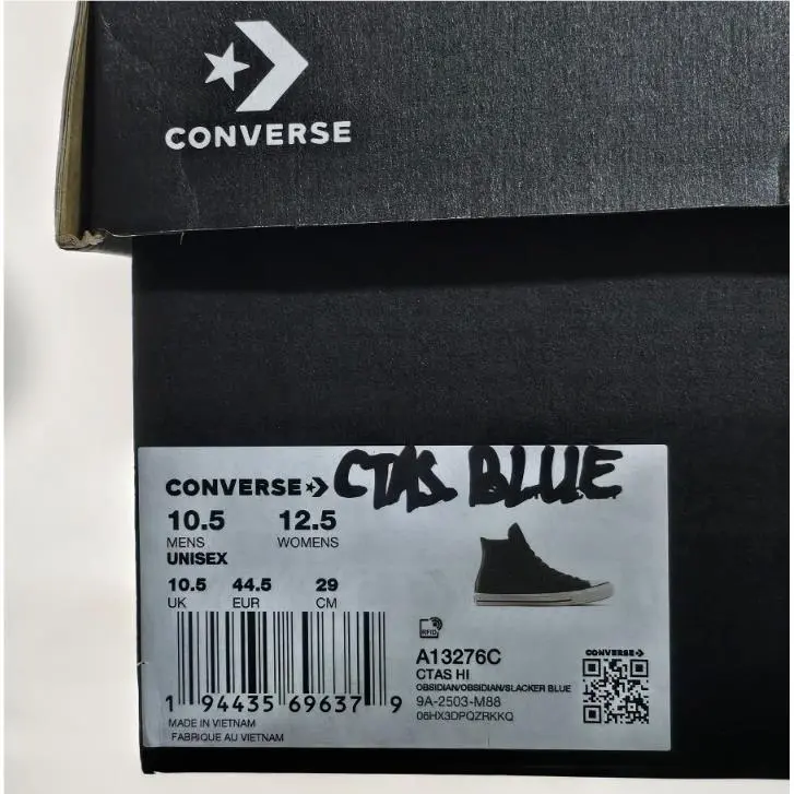 Converse shoes - Converse Chuck Taylor All Star Hi - Blue 15