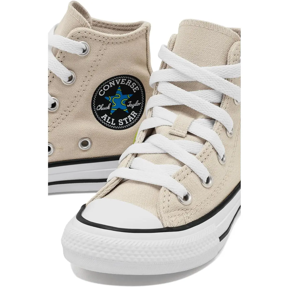 Converse shoes - Classic Ecru/Light Blue 11