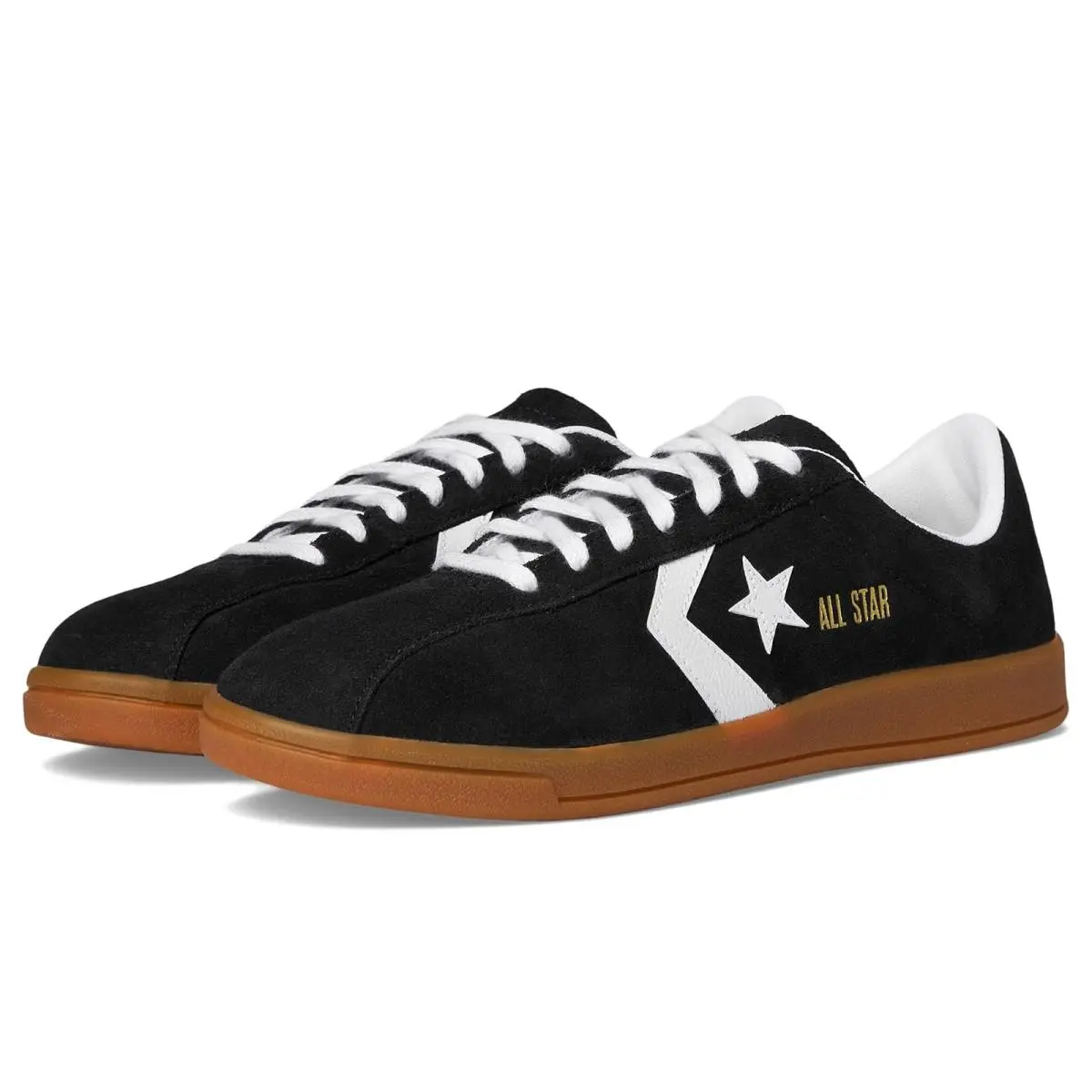 Converse shoes - Black/White/Gum 6