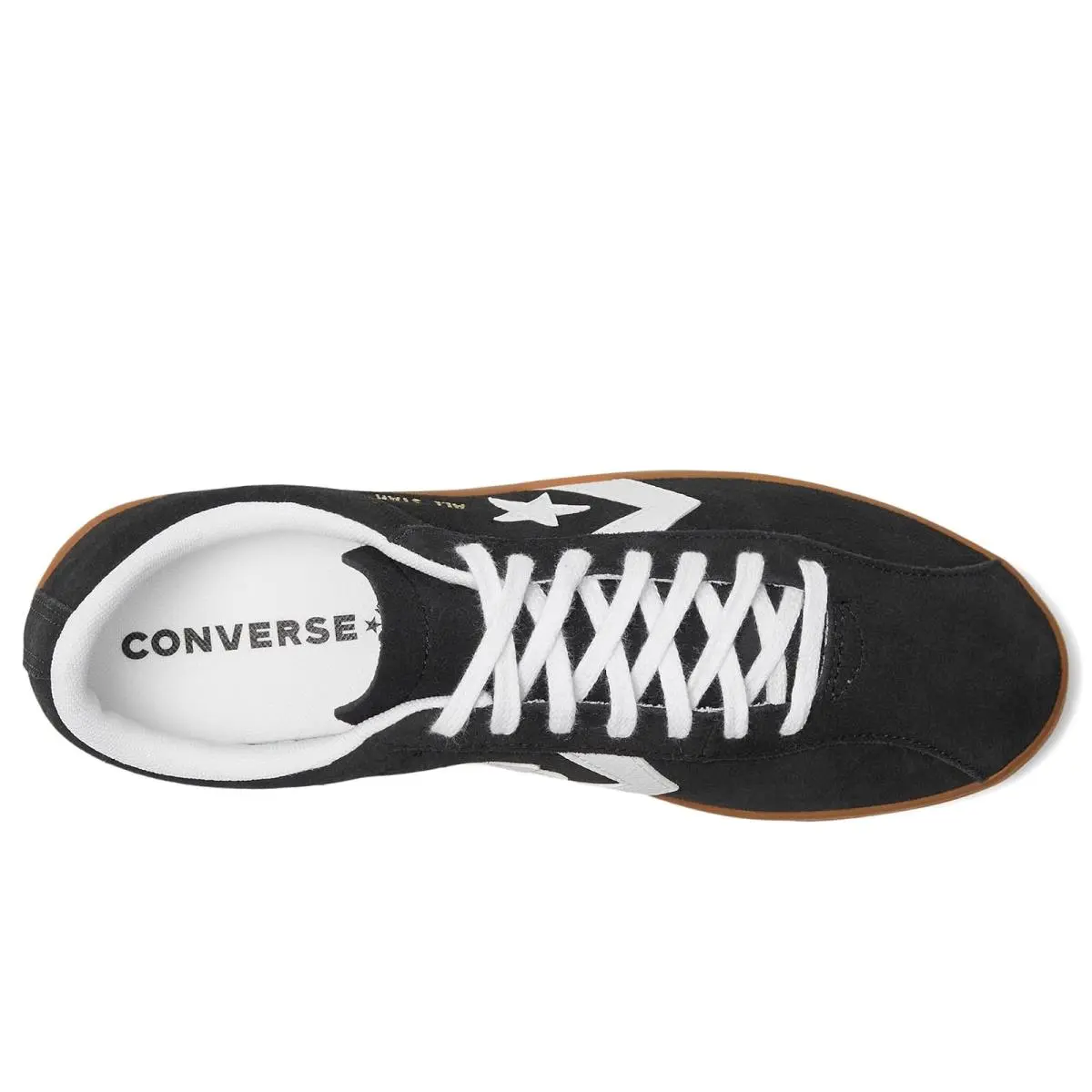 Converse shoes - Black/White/Gum 7