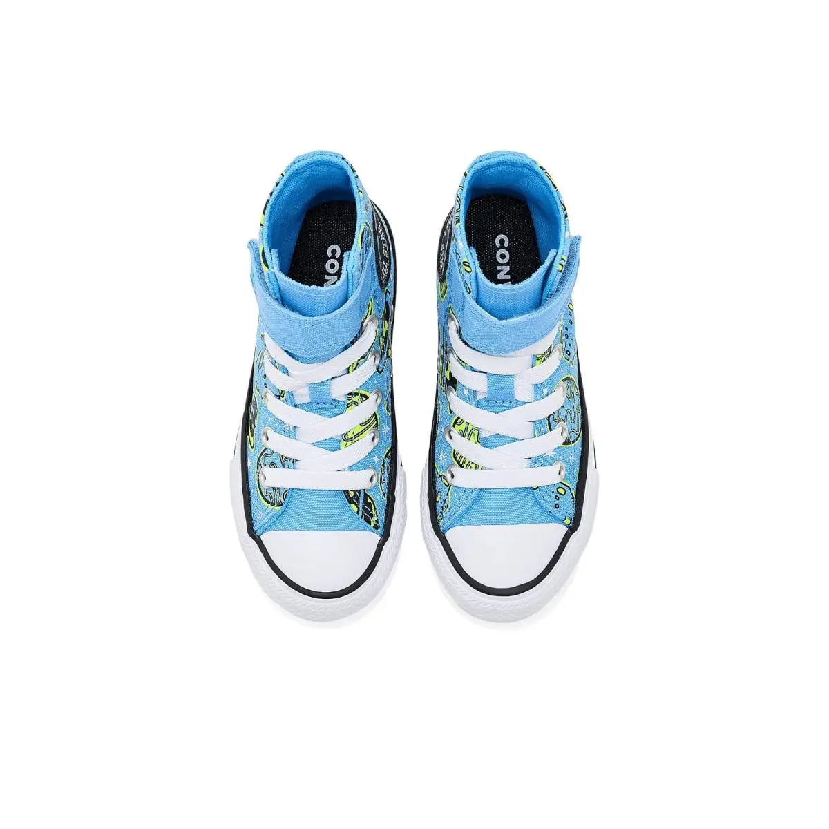 Converse shoes - Light Blue/Neon Mantis/Black 0