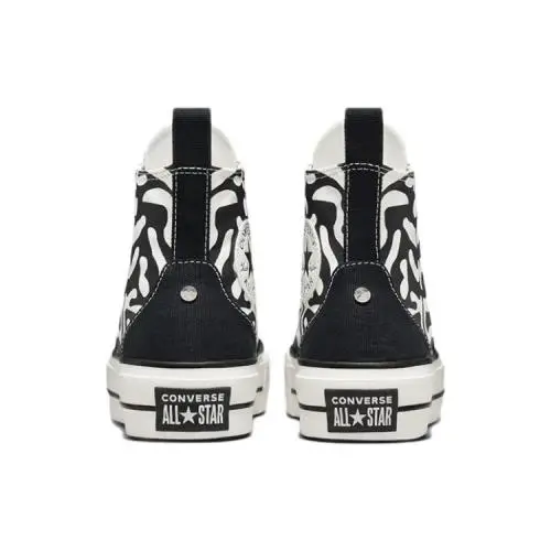 Converse shoes - Converse Chuck Taylor All-Star Lift Platform - A03713C - White 9
