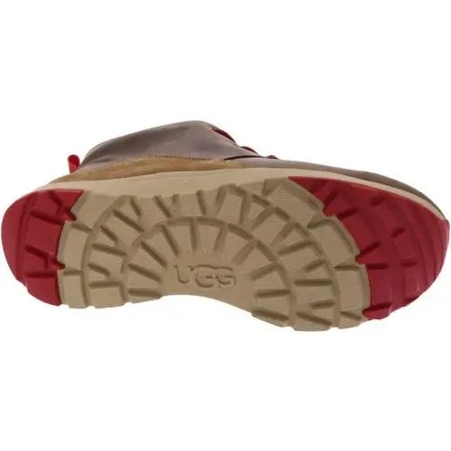 UGG shoes - 1120972T - 1120972T - Walnut / Samba Red Leather 1
