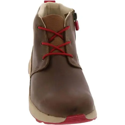 UGG shoes - 1120972T - 1120972T - Walnut / Samba Red Leather 9
