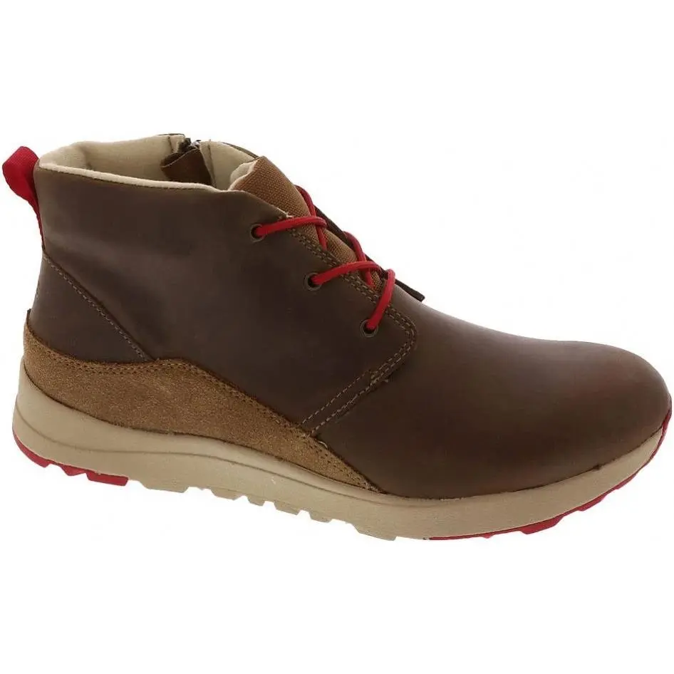 UGG shoes - 1120972T - 1120972T - Walnut / Samba Red Leather 5