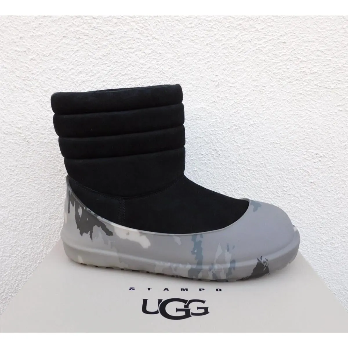UGG shoes - UGG x Stampd Classic Pull-on Boot - Black (UPC: 197634200644) 1