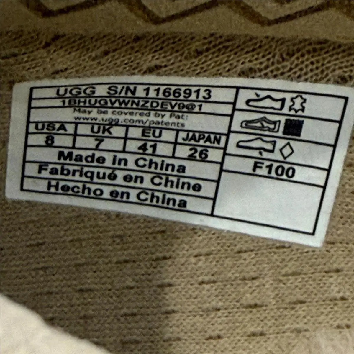 UGG shoes - UGG Tasman Lug - Tasman Lug - 1166913 - Beige (UPC: 197634795362) 8