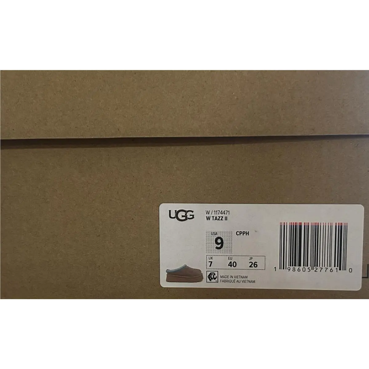 UGG shoes - UGG Tazz - Tazz - Caribou/ Sapphire Ice (UPC: 198605277610) 4