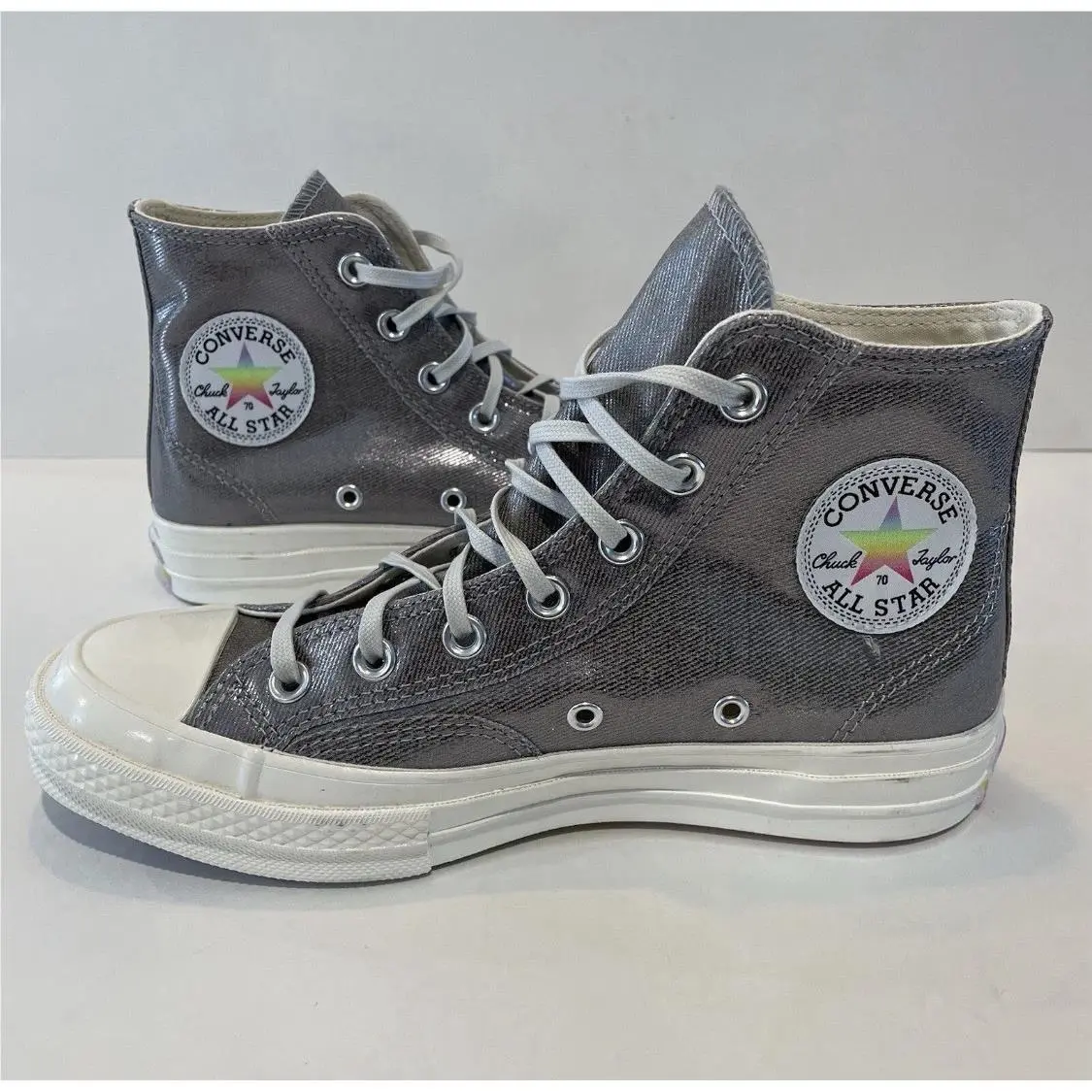 Converse shoes - Chuck 70 Hi - Chuck - A10214C - Silver (UPC: 194434882735) 0