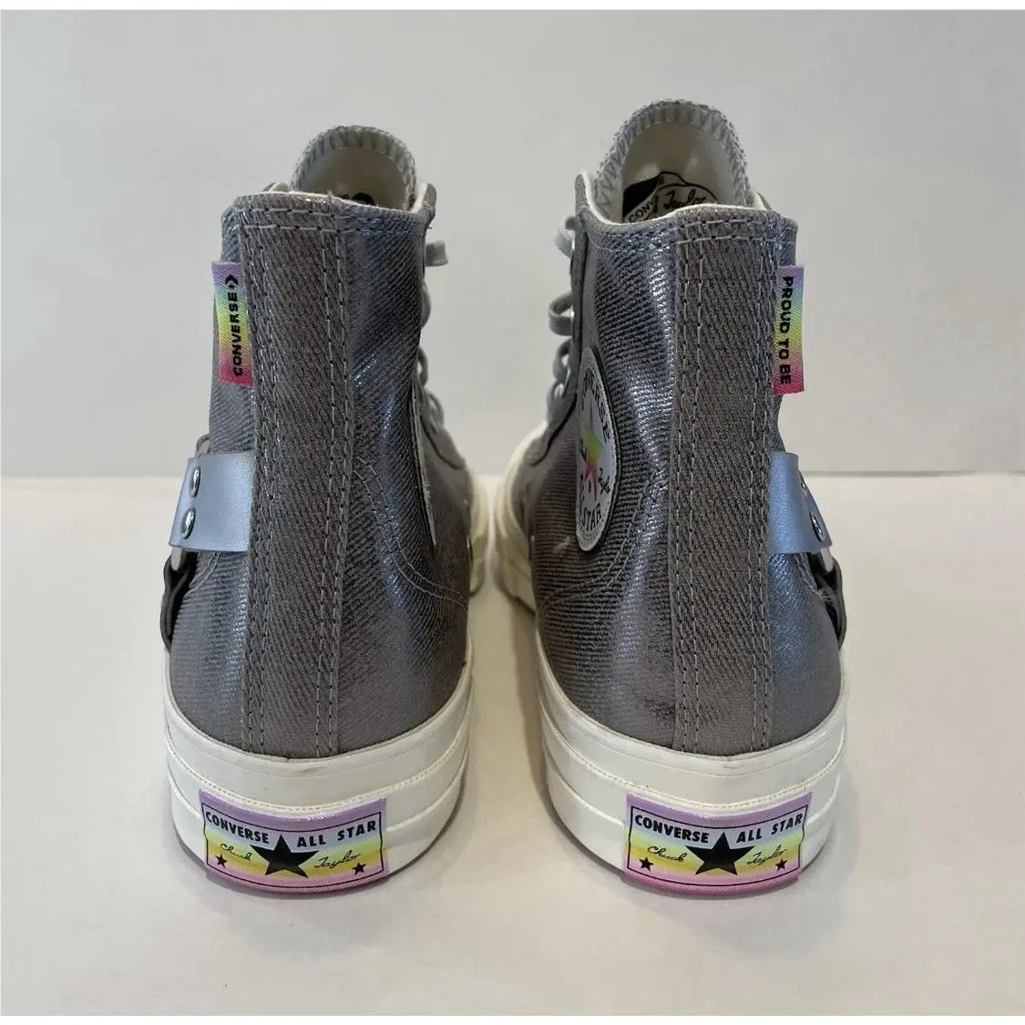 Converse shoes - Chuck 70 Hi - Chuck - A10214C - Silver (UPC: 194434882735) 3