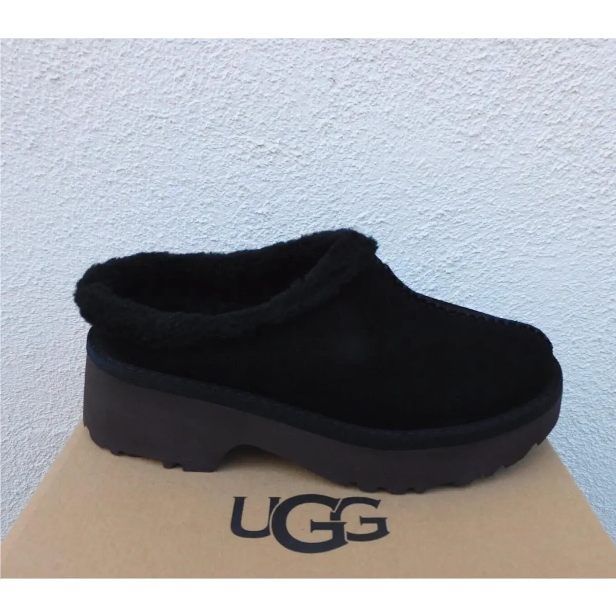 UGG shoes - UGG New Heights Cozy Clog - Black (UPC: 197634334264) 1