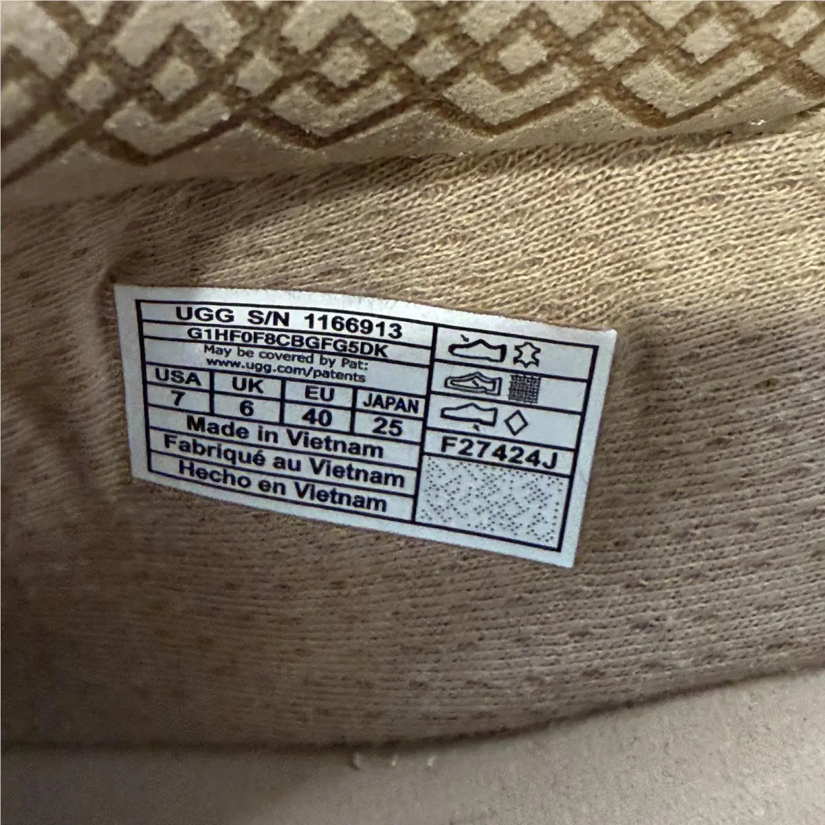 UGG shoes - UGG TASMAN LUG - TASMAN LUG - 1166913 1166913-MDSD - Beige 9