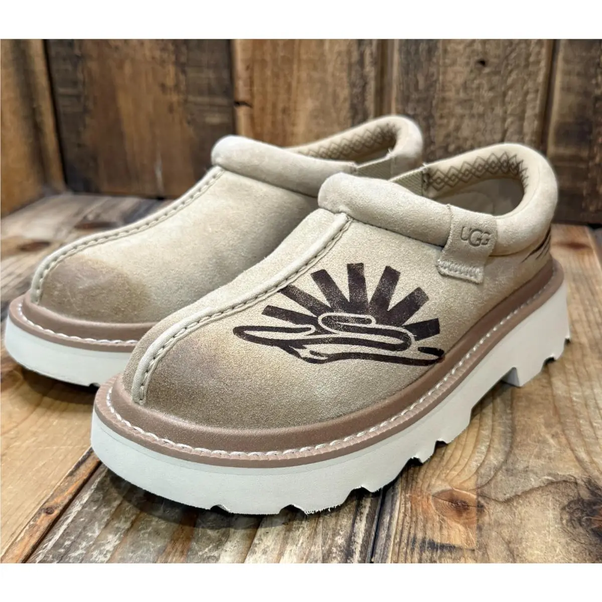 UGG shoes - UGG TASMAN LUG - TASMAN LUG - 1166913 1166913-MDSD - Beige 0