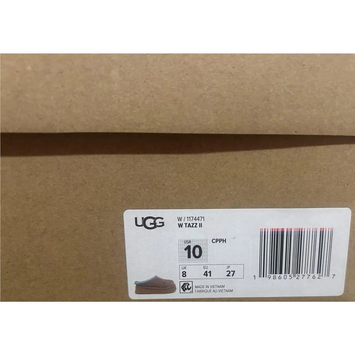 UGG shoes - UGG Tazz - Tazz - Caribou/ Sapphire Ice (UPC: 198605277627) 4