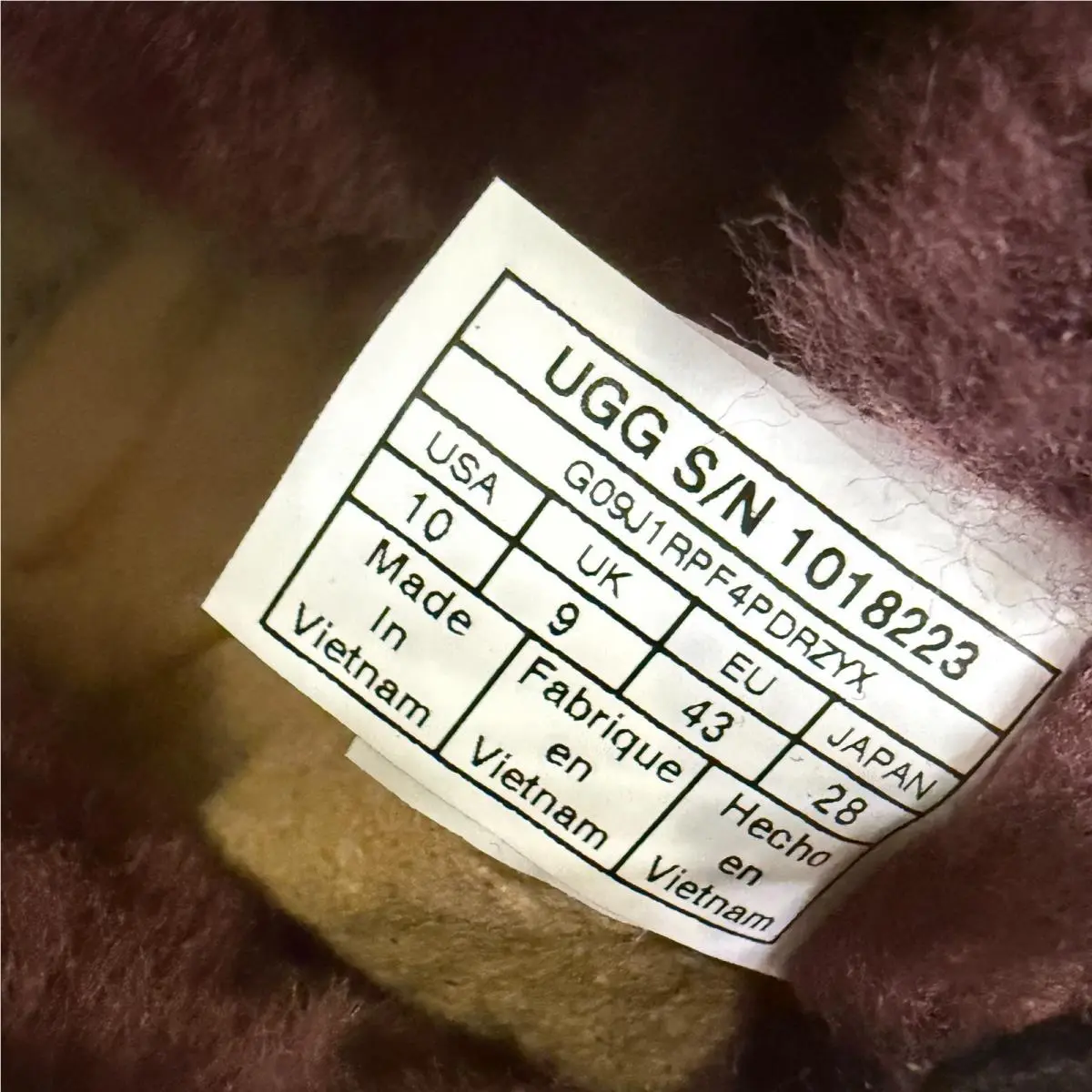 UGG shoes - UGG Neumel TF - Neumel - 1018223 - BURGUNDY (UPC: 190108856125) 8