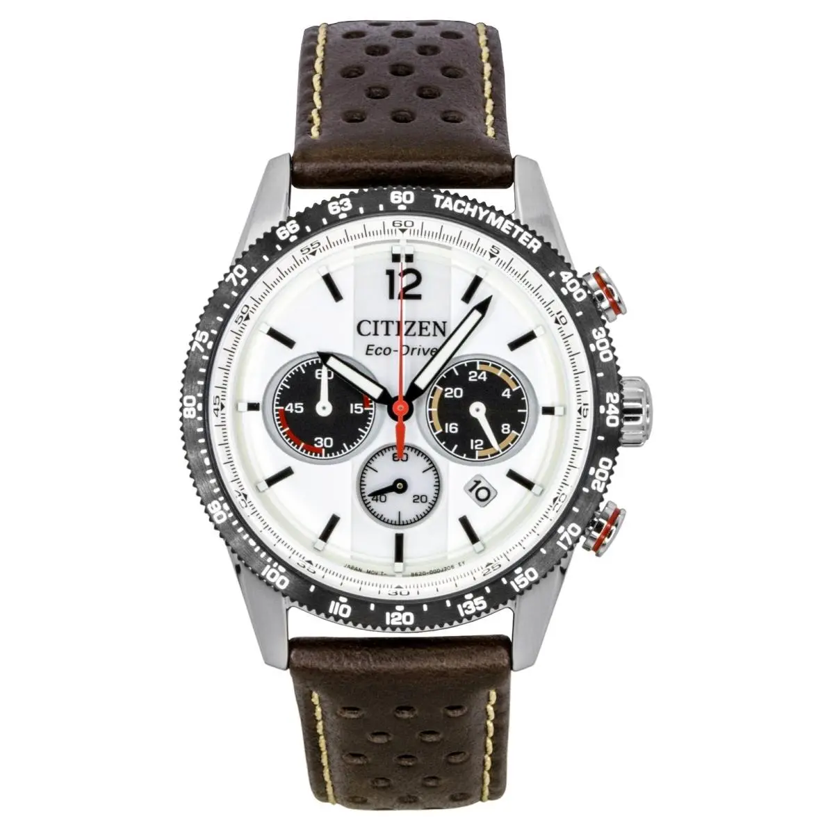 Eco-drive Chronograph Analog Solar 100M Men`s Watch CA4714-04A by Citizen
