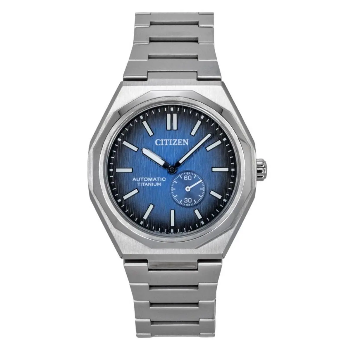 Zenshin 60 Dark Blue Dial Automatic Casual 100M NK5020-58M Men`s Watch by Citizen