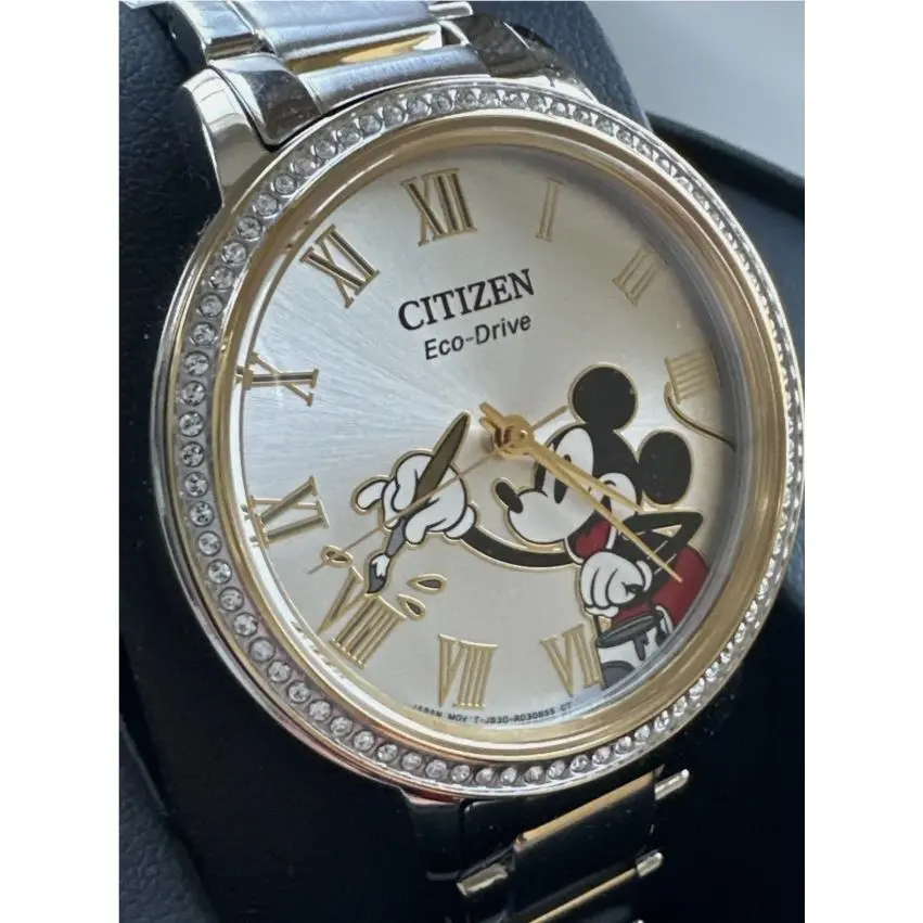 Disney Mickey Mouse Ladies` Watch  Eco-drive FE7044-52W by Citizen