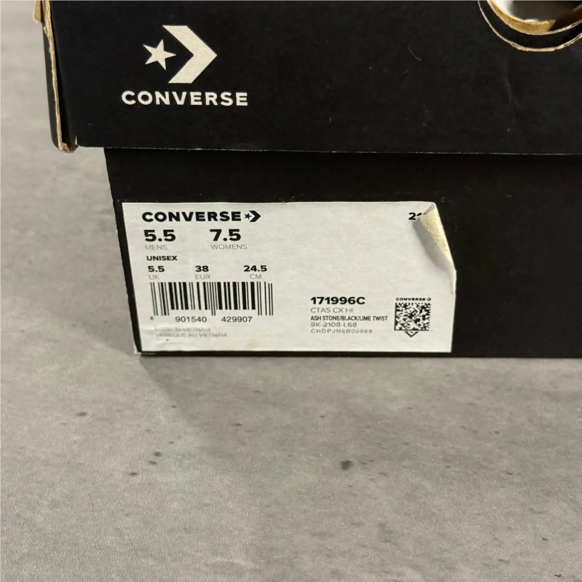 Converse shoes - CTAS CX HI - CTAS - Gray 5