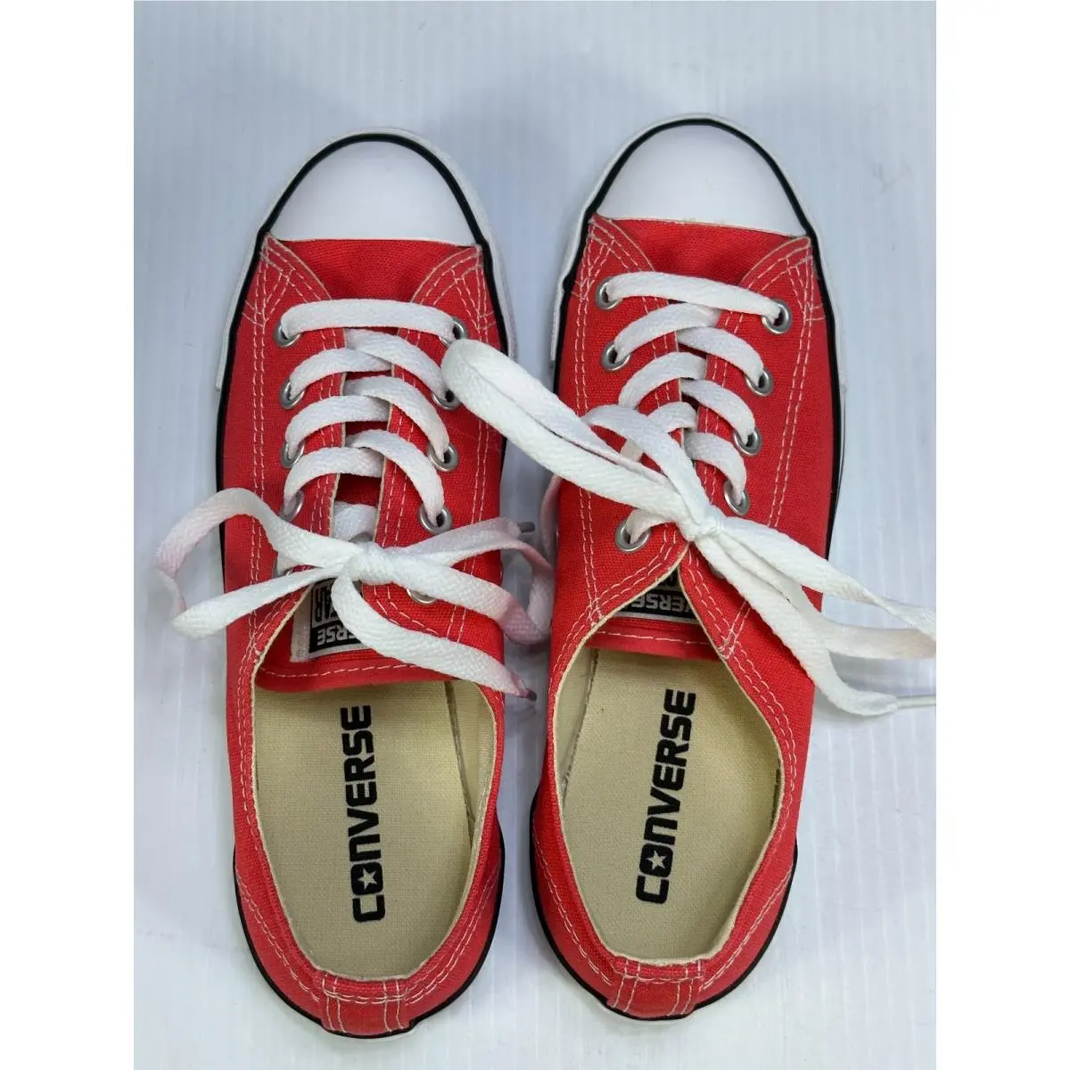 Converse shoes - Converse Chuck Taylor All Star Dainty OX - Red 5