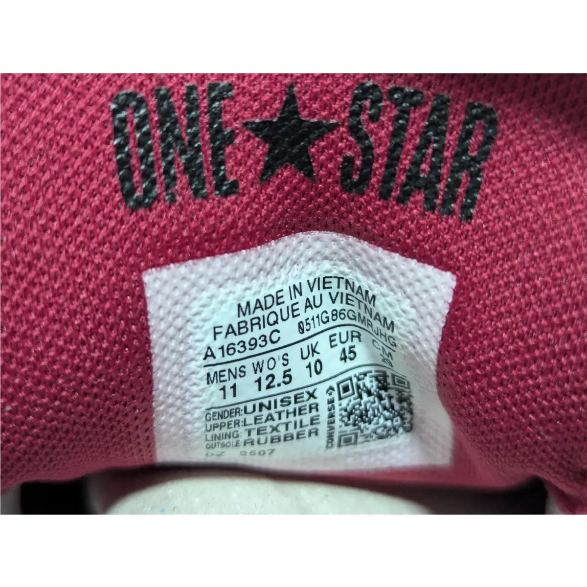 Converse shoes - Converse One Star 95 Ox - A16393C - Purple (UPC: 194435792071) 14