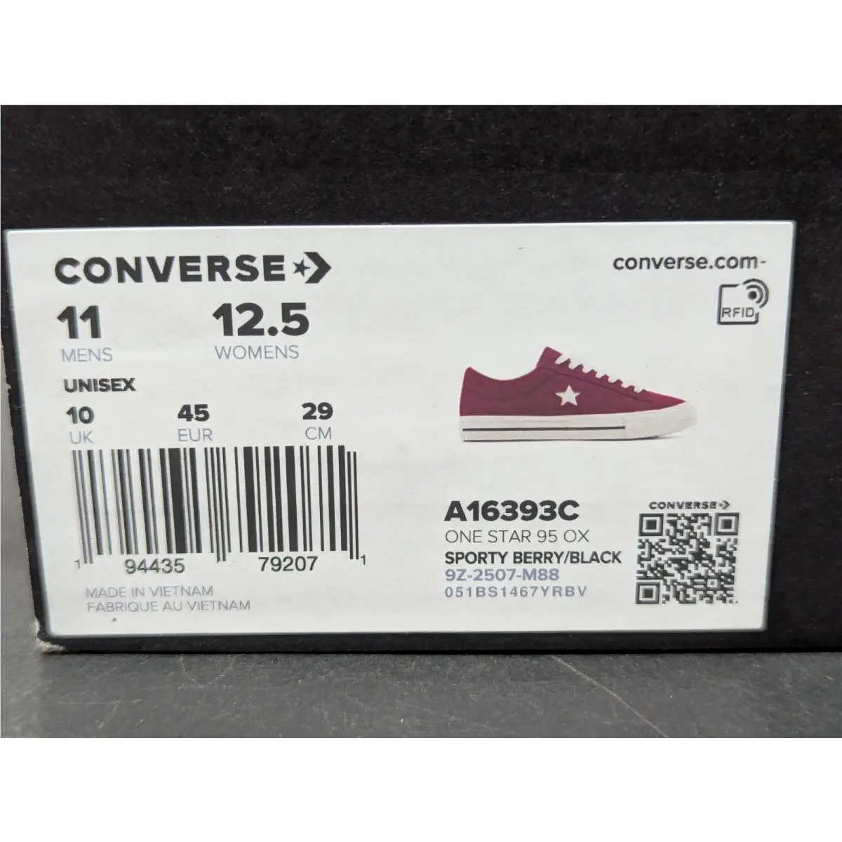 Converse shoes - Converse One Star 95 Ox - A16393C - Purple (UPC: 194435792071) 15