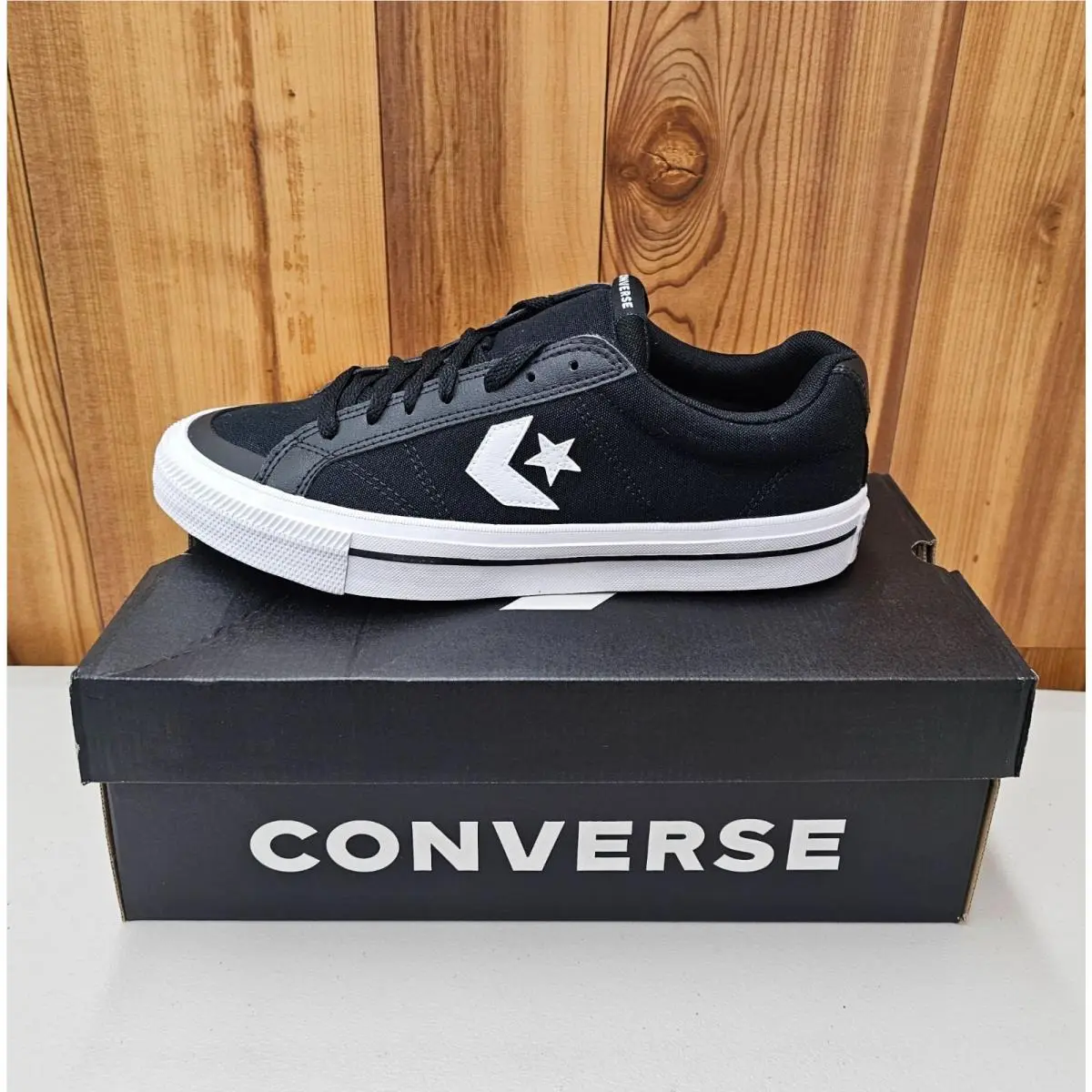 Converse Sport Casual OX Black Men`s Shoes Size 9