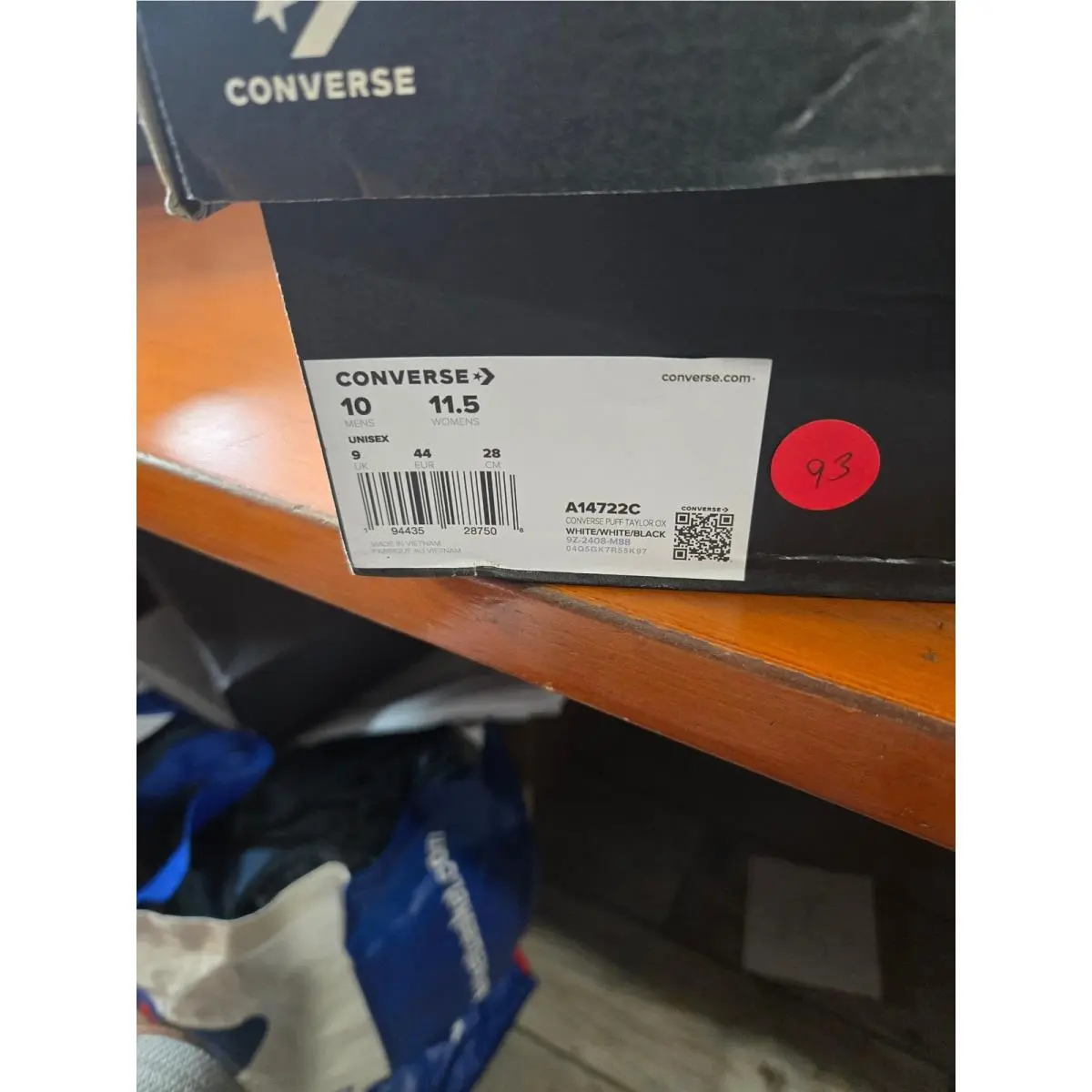 Converse shoes - Converse Puff Taylor Ox - Puff Taylor - White 3