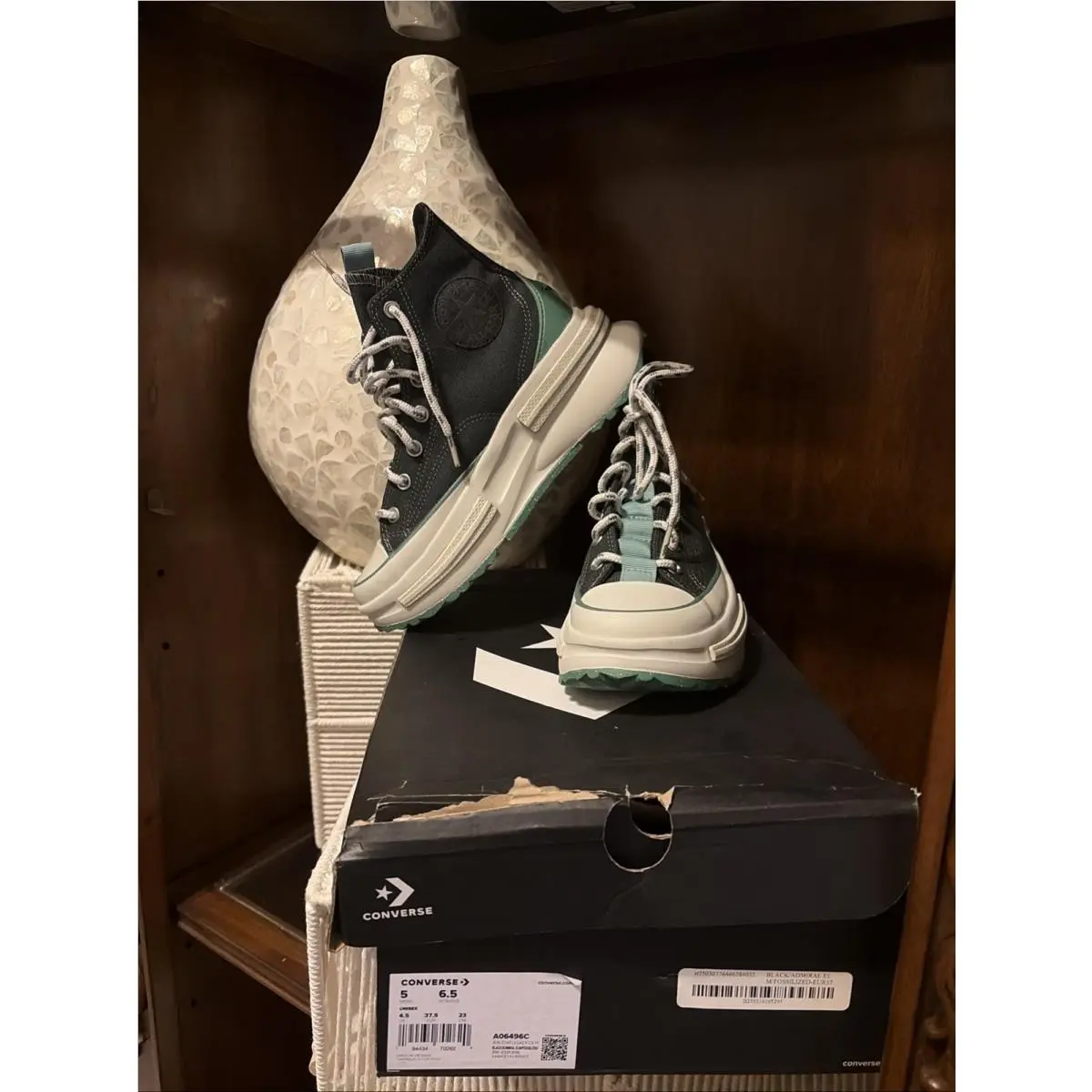 Converse shoes - Converse Run Star - Run Star - Black & Green 0