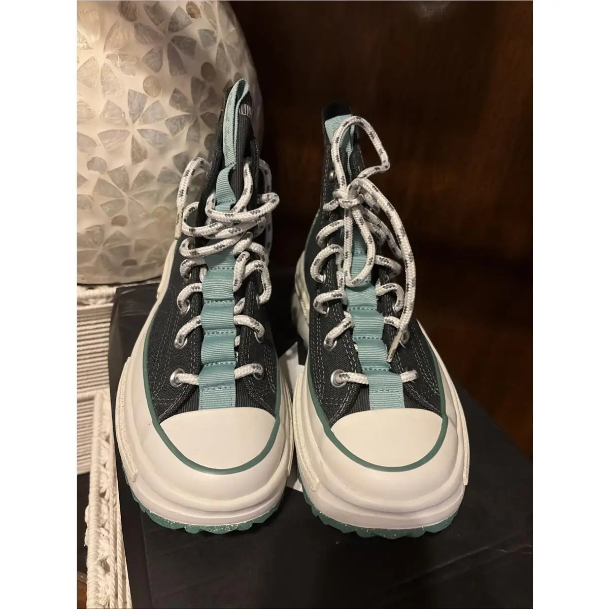 Converse shoes - Converse Run Star - Run Star - Black & Green 3