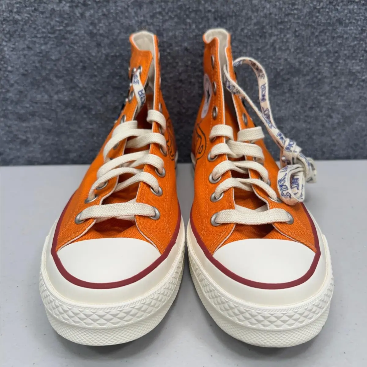 Converse shoes - Chuck 70 Hi Come Tees Star Path - Orange 5